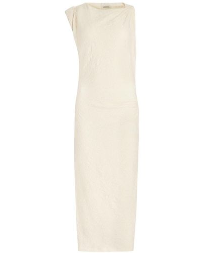 Isabel Marant Franzy Cotton-Blend Dress - White