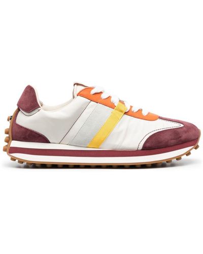 Ferragamo Panelled-design Low-top Trainers - Pink