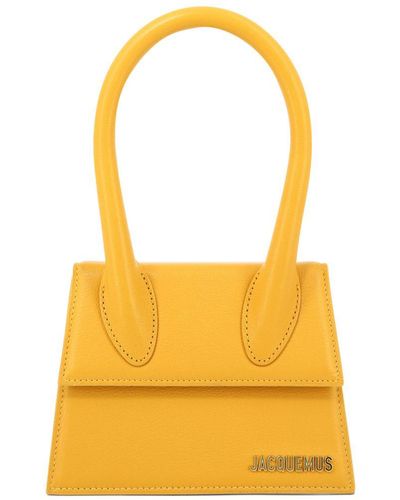 Jacquemus "Le Chiquito Moyen" Handbag - Yellow