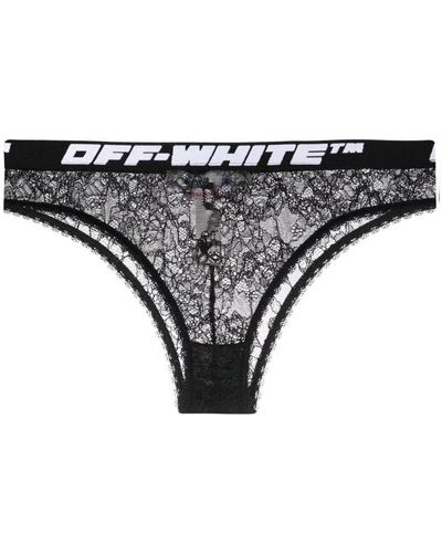 Off-White c/o Virgil Abloh Logo Briefs - Black