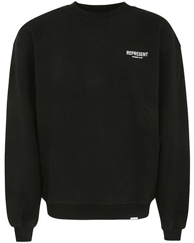 Represent Owners Club Jumper Clothing - Black