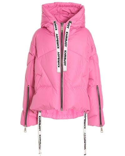 Khrisjoy Puff Khris Iconic Casual Jackets, Parka - Pink