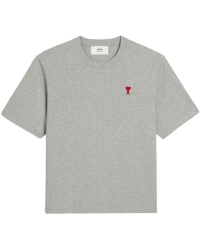 Ami Paris T-Shirts And Polos - Gray