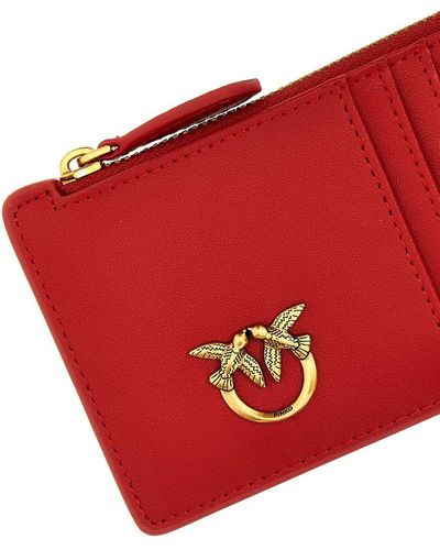 Pinko Airone Wallets, Card Holders - Red