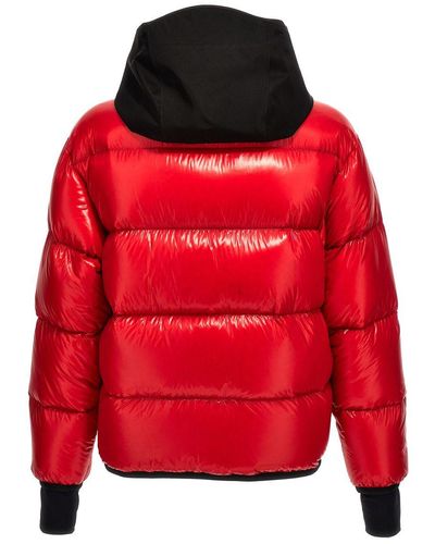 3 MONCLER GRENOBLE Quilted Nylon Jacket - Red