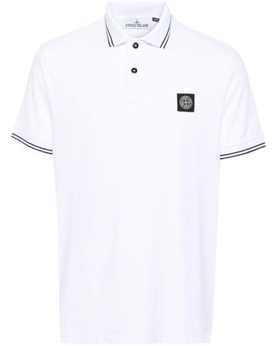 Stone Island T-shirts And Polos - White