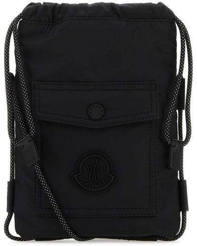 Moncler Shoulder Bags - Black