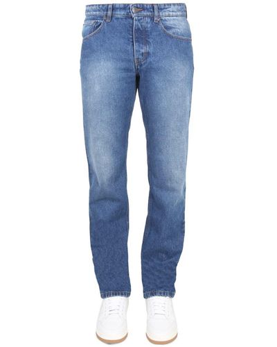 Ami Paris Classic Fit Jeans - Blue