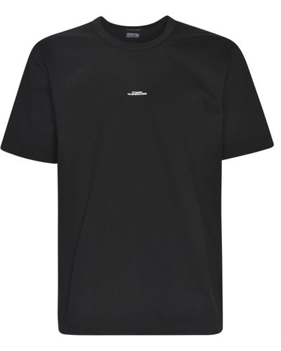 C.P. Company Logo Cotton T-shirt - Black