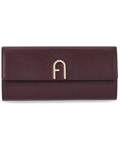 Furla Flow Mini Chianti Clutch - Purple