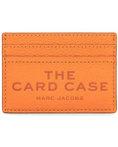 Marc Jacobs The Card Case Leather Cardholder - Orange