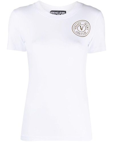 Versace T-Shirts And Polos - White