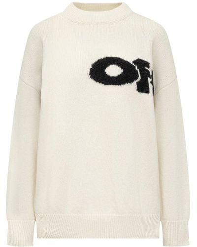 Off-White c/o Virgil Abloh Off Sweaters - White