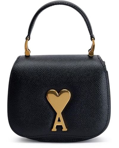 AMI Paris two-tone Shoulder Bag - Farfetch