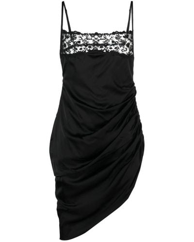 Jacquemus La Saudade Asymmetric Dress - Black