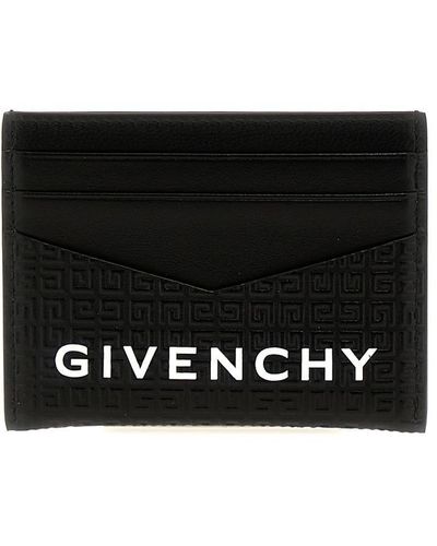 Givenchy 4G Wallets, Card Holders - Black