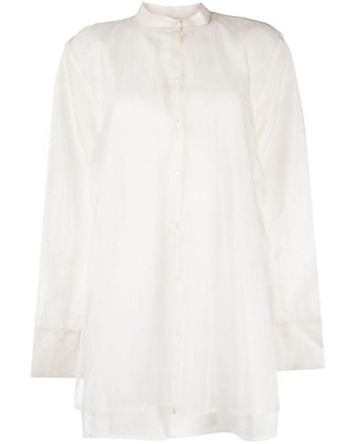 Rohe Double Layered Organza Top Clothing - White