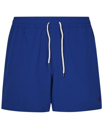 Polo Ralph Lauren 5.75-Inch Traveller Classic Swimsuit - Blue