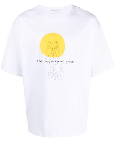 Societe Anonyme Bas T-shirt Monoxide Clothing - White