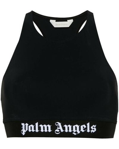 Palm Angels Vest & Tank Tops - Black