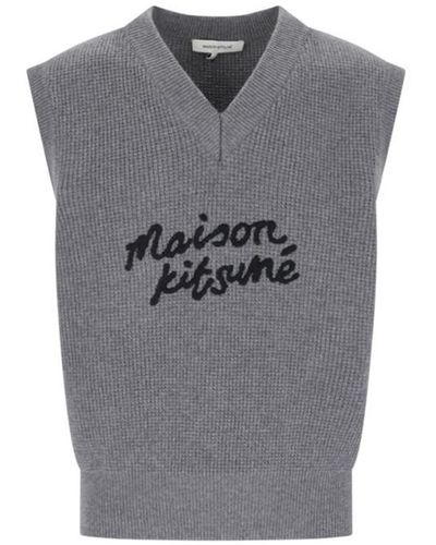 Maison Kitsuné Maison Kitsune' Sweaters - Gray