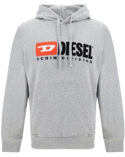 DIESEL Sweatshirts - Grey