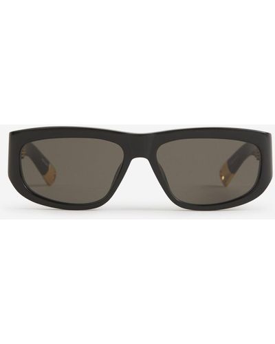 Linda Farrow Rectangular Sunglasses - Grey