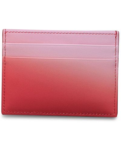 Dolce & Gabbana Leather Cardholder - Red