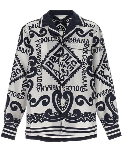 Dolce & Gabbana Marina Shirt, Blouse - Gray