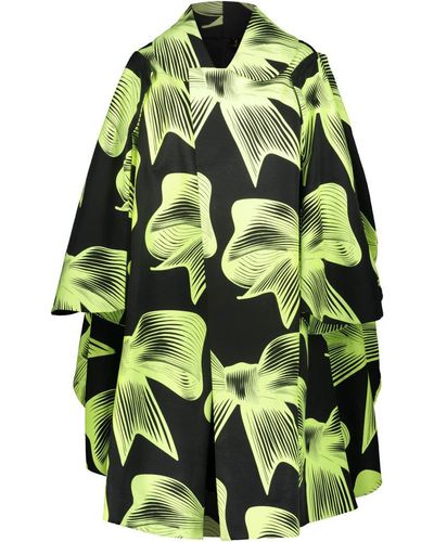 Comme des Garçons Bow-print Wide-sleeve Oversized Jacket Clothing - Green