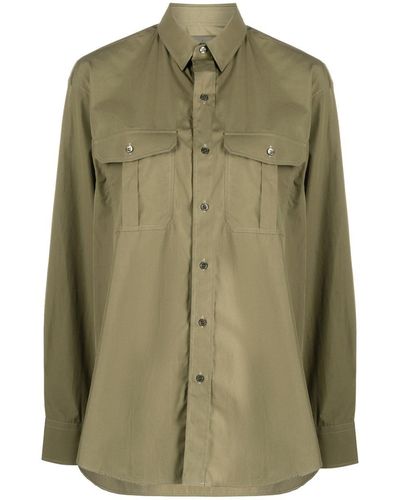 Wardrobe NYC Oversize Shirt Clothing - Green