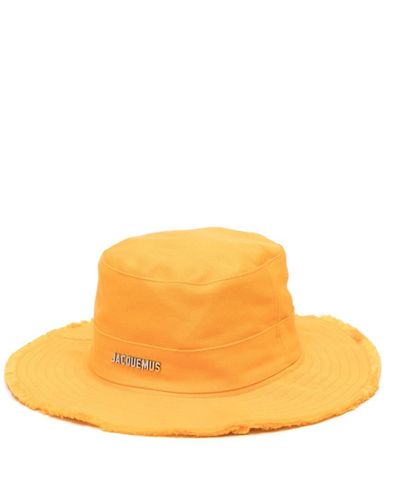 Jacquemus Le Bob Artichaut Bucket Hat - Yellow