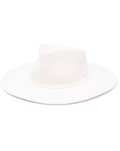 Forte Forte Forte_forte Wide Brim Felt Hat - White
