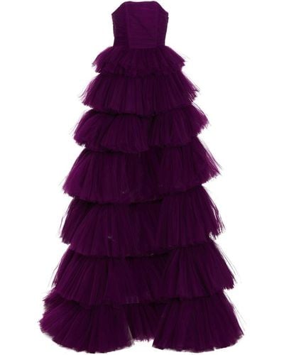 19:13 Dresscode Maxi Tulle Dress - Purple