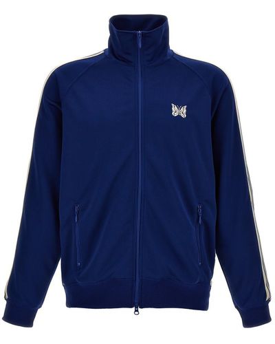 Needles Logo Embroidery Track Top - Blue