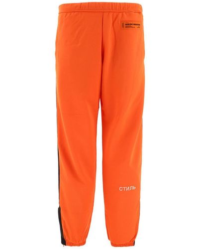 Orange Sweatpants for Men | Lyst