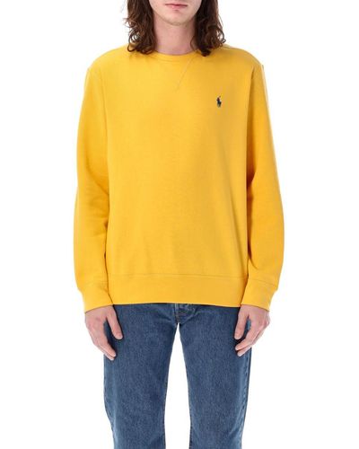 Polo Ralph Lauren Classic Crewneck Sweatshirt - Yellow