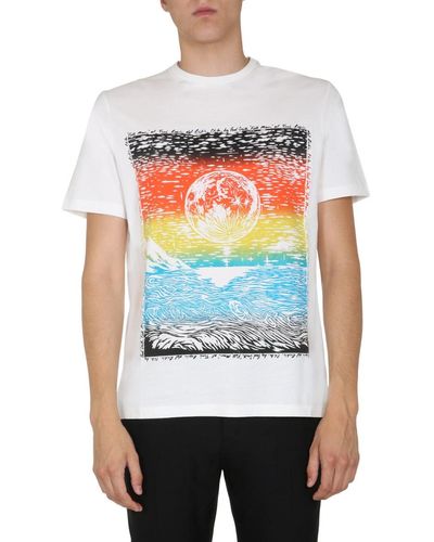 Paul Smith Round Neck T-shirt - Multicolour