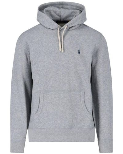 Polo Ralph Lauren Sweatshirt With Logo - Grey
