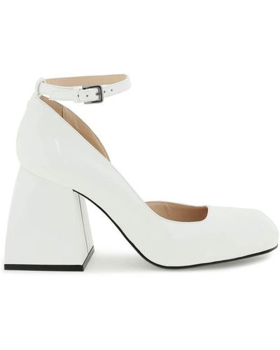 NODALETO 'bulla Pia' Court Shoes - White