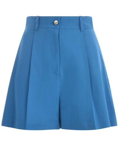 Pinko Shorts "sorridente" - Blue
