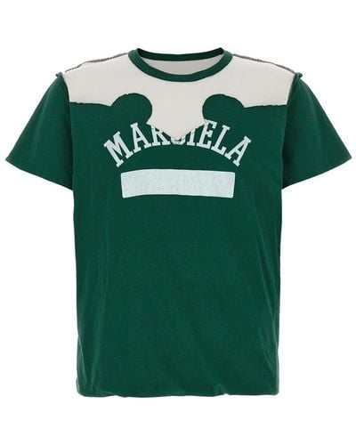 Maison Margiela Western Patchwork T-shirt - Green