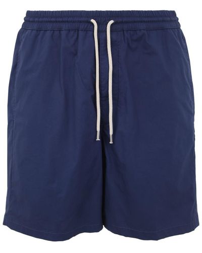 Department 5 Collins Shorts With Drawstring Clothing - Blue