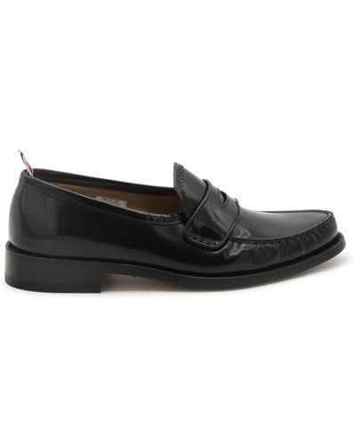 Thom Browne Flat Shoes Black