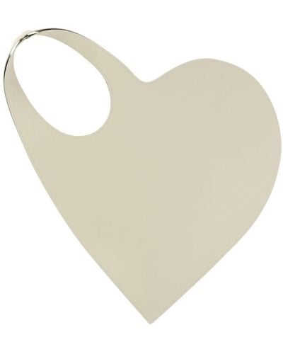 Coperni "Heart" Tote Bag - White