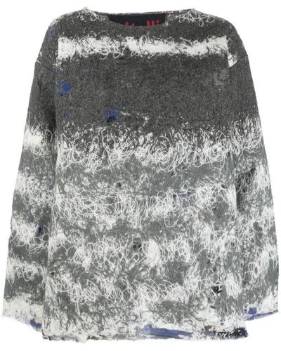 VITELLI Reversible Doomboh Sweater Clothing - Gray