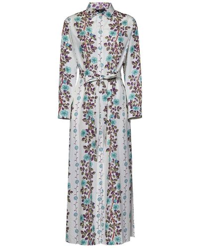 Etro Printed Cover-Up Tunic - Gray