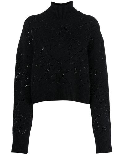 Blumarine Sweaters Black
