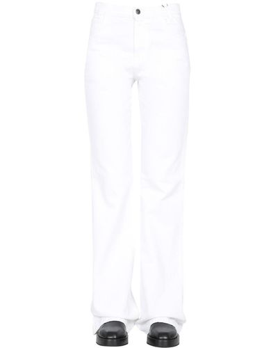 Raf Simons Flared Jeans - White