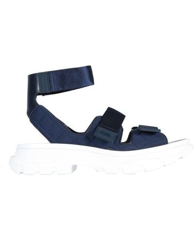 Alexander McQueen Tread Sandals - Blue